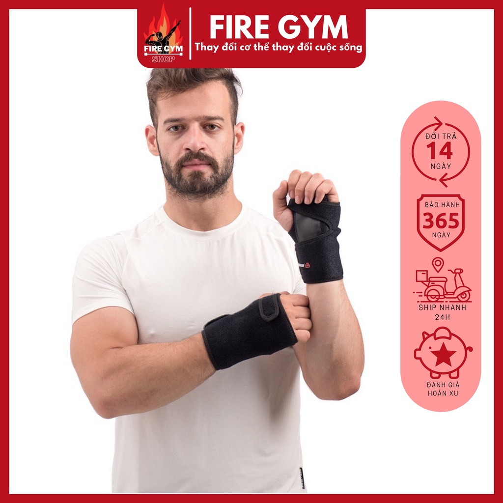 Băng Nẹp Khớp Cổ Tay, Nẹp Cố Định Khớp Cổ Tay GoodFit GF304W