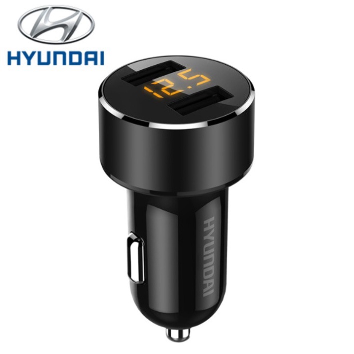 Tẩu sạc trên ô tô thương hiệu cao cấp Hyundai HY-36C - Hàng Nhập Khẩu Chính Hãng {CHÍNH HÃNG 100%}