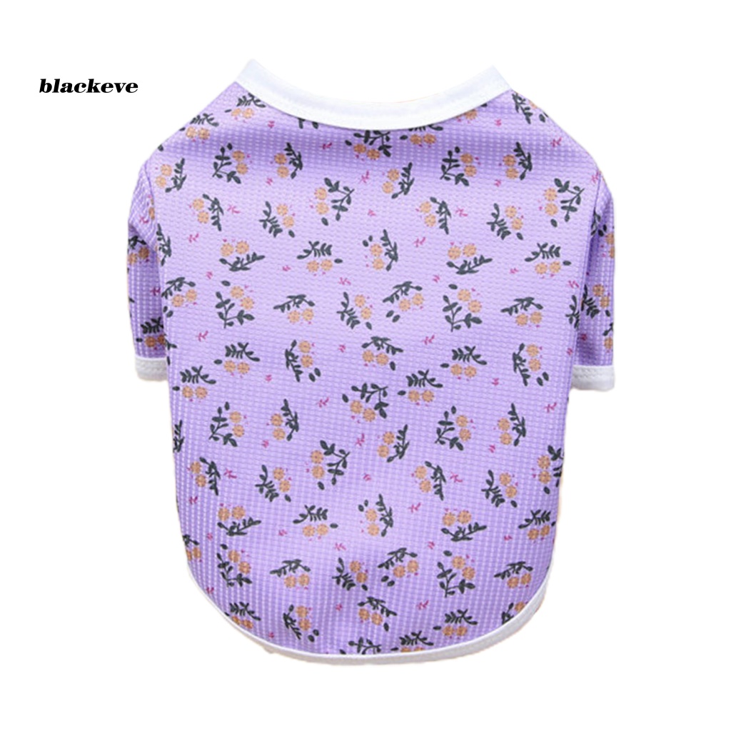 Áo Khoác Cardigan Mềm Mại Họa Tiết Hoa Xinh Xắn Cho Thú Cưng