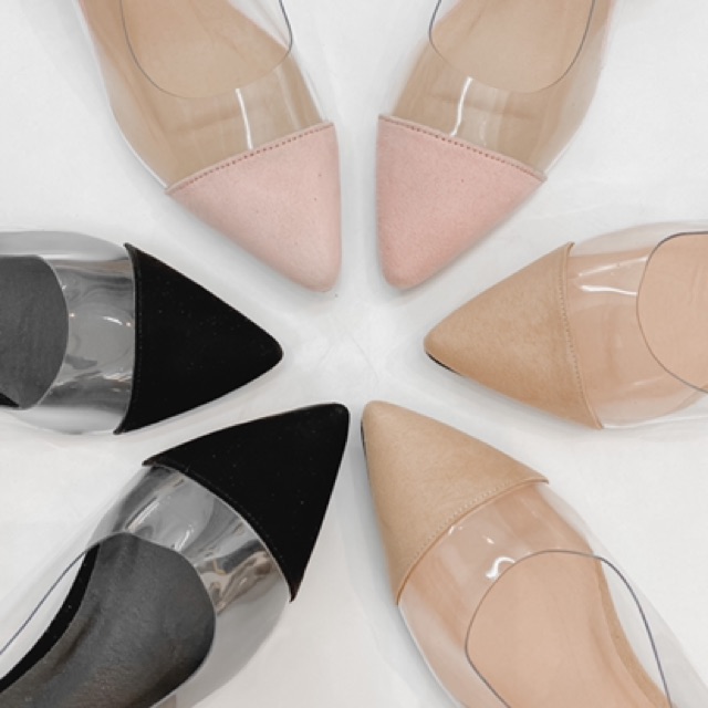 Giày slingback quai trong Lucie - shoes By Jane