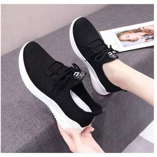 Giày thể thao nữ đế viền chữ êm chân siêu đẹp ba245