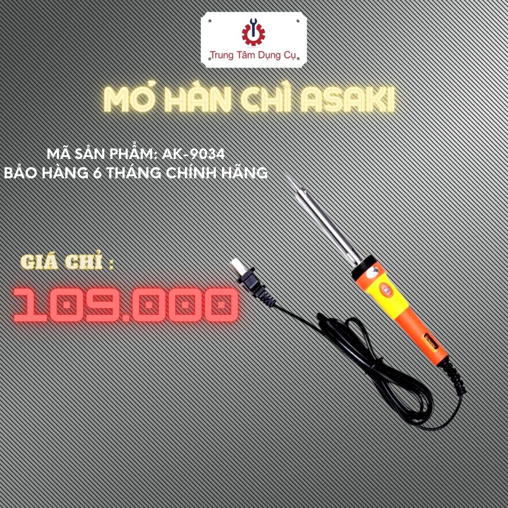 Mỏ hàn chì Asaki AK-9034