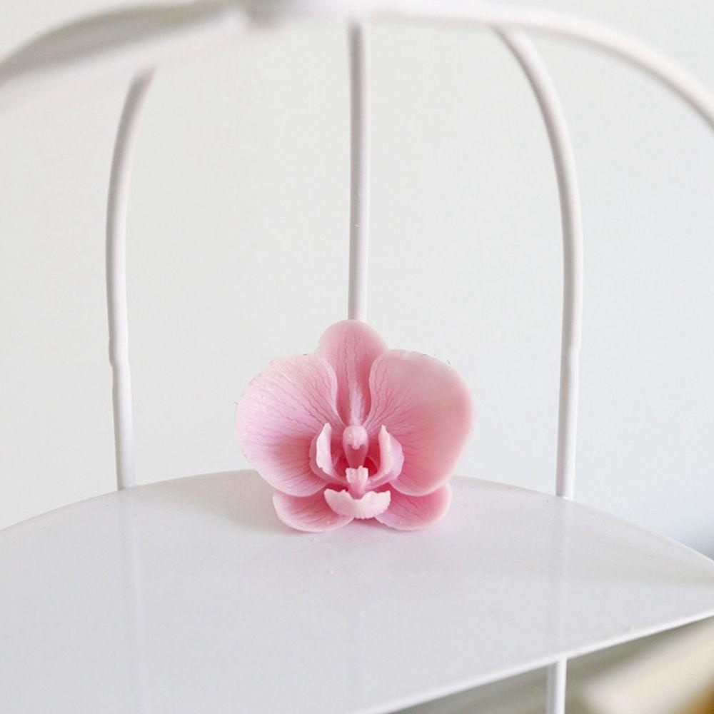 Khuôn Làm Bánh Kẹo / Xà Phòng Hình Hoa Lan Và Bướm 3D DIY
