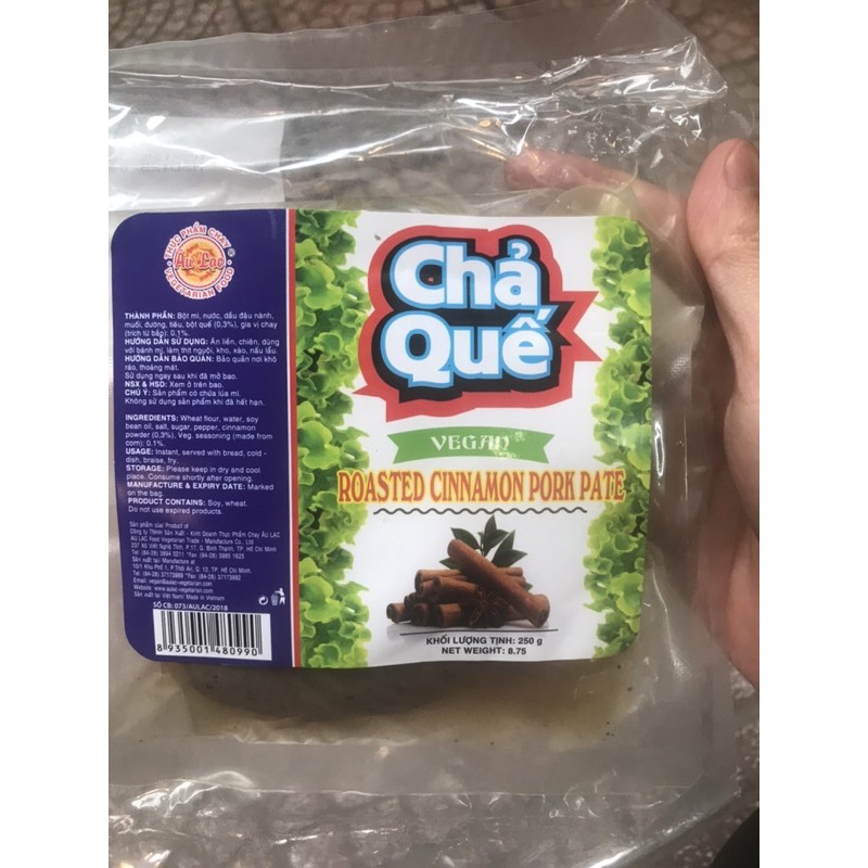 Chả Quế Chay Âu Lạc(250g/gói)