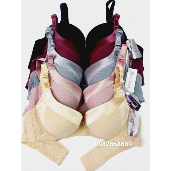 Áo Lót Bigsize Không Đệm Nâng Ngực, Áo Ngực Bigsize Có Gọng Thái Lan Sister Hood 991