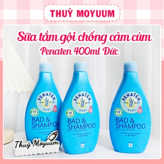 Sữa tắm gội chống cảm cúm Penaten Đức cho bé 2in1