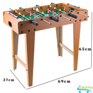 Đồ chơi bàn bi lắc bóng đá Table Top Football TTF-69 bằng gỗ 70x40cm 6 tay cầm- Đồ chơi giải trí cho bé
