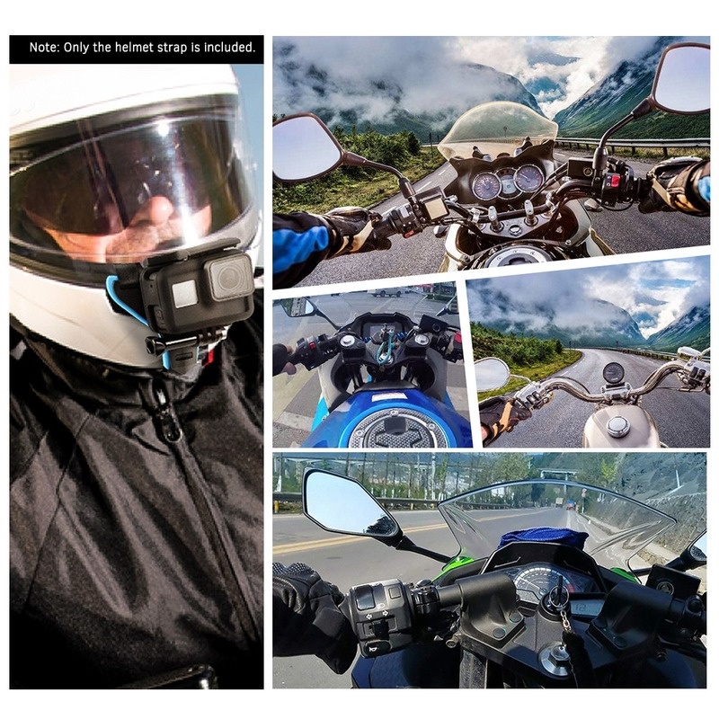 Giá Đỡ Gắn Mũ Bảo Hiểm/ Camera Hành Trình GoPro Hero 8 7 6 5 4