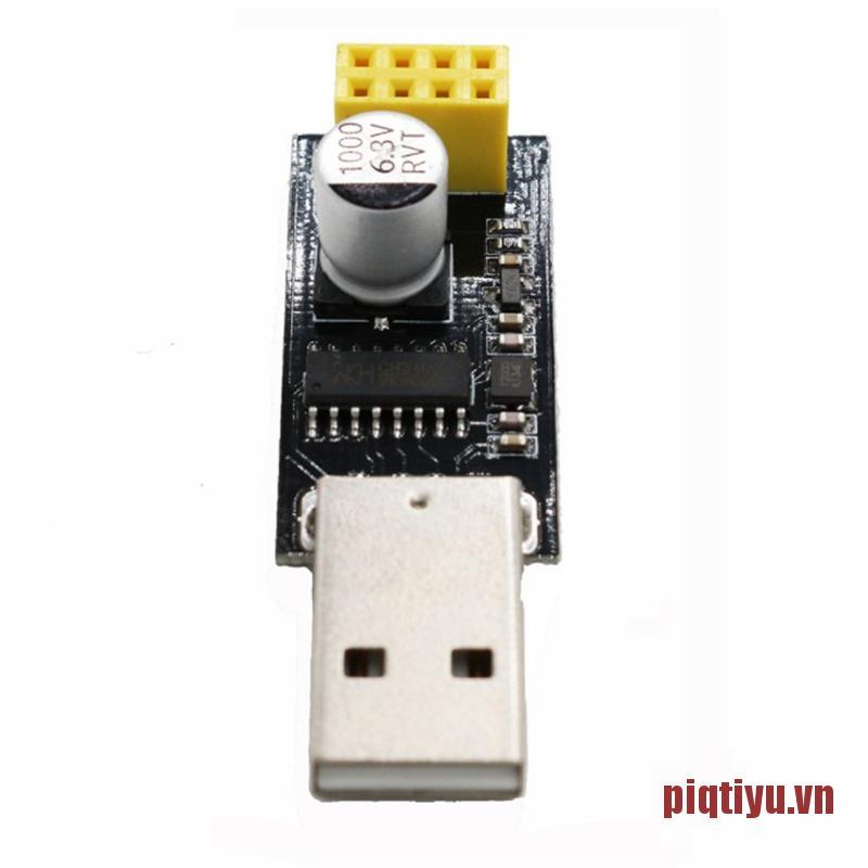 PiqtiYU Programmer Adapter UART Adaptater USB to ESP8266 Serial Wireless Wifi Modu