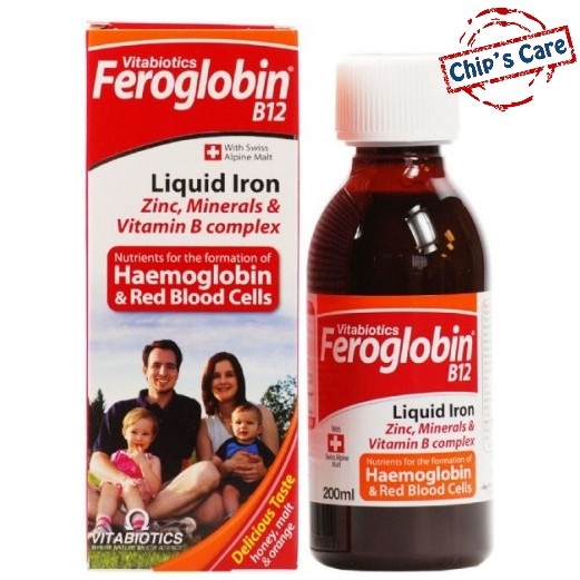 Feroglobin b12 liquid bổ sung Sắt