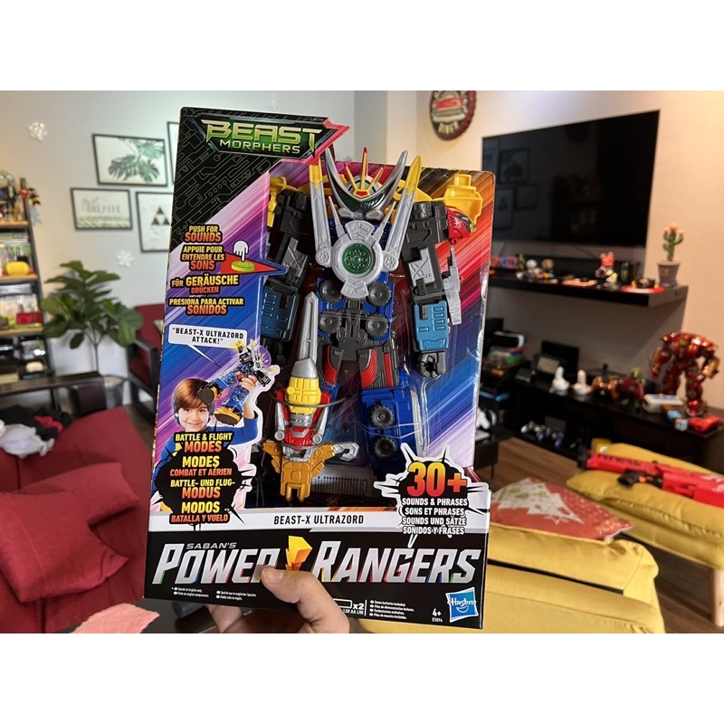Mô hình nhân vật đồ chơi Power Ranger Beast-X Ultrazord Hasbro