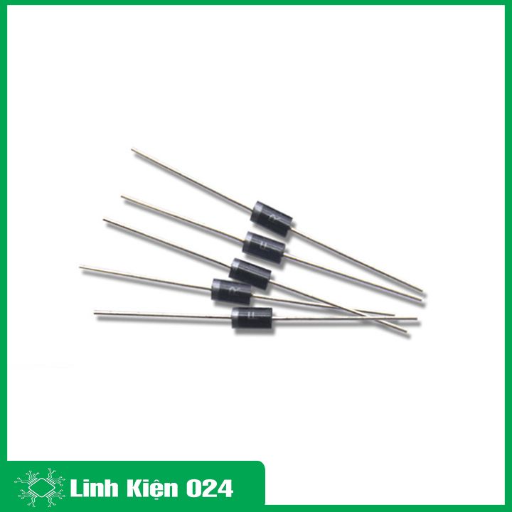 Diode xung FR207 2A 1000V chân cắm
