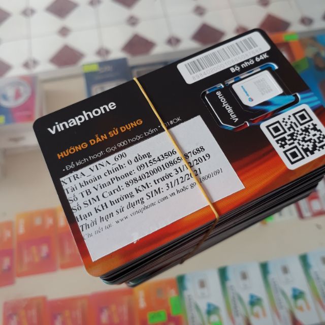 Sim 3G/4G Vinaphone_Gói Vd89/Vd129