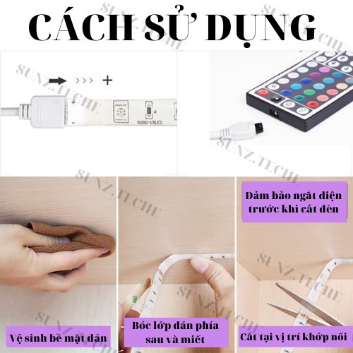 Dây Đèn Led RBG 16 Triệu Màu Nháp Nháy Theo Nhạc Bọc Silicon Cao Cấp, Đèn Led Dây Decor Phòng Điều Khiển Qua App +Remote