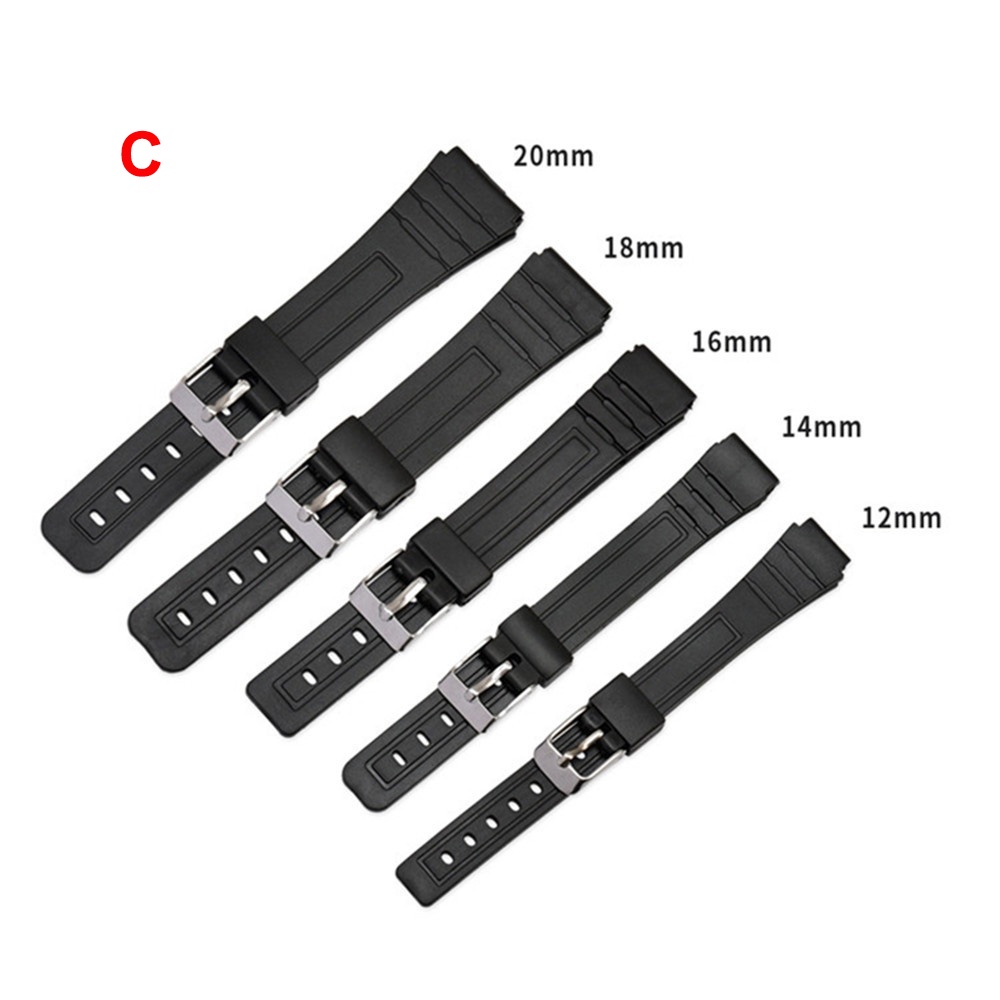 Dây Đeo Đồng Hồ Thể Thao Casio G-Shock 12mm 14mm 16mm 18mm 20mm 22mm