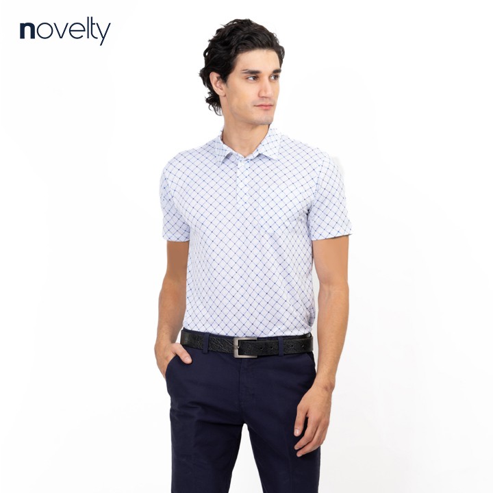 Áo Polo nam Novelty cổ sơ mi có túi NATMCLMCLR191120N
