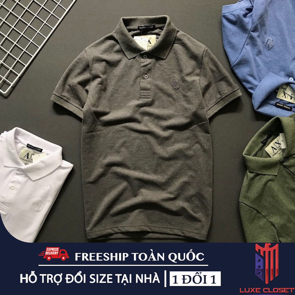 Áo thun nam có cổ Havis thun cotton xuất khẩu trơn nam tính ADBP059 | BigBuy360 - bigbuy360.vn