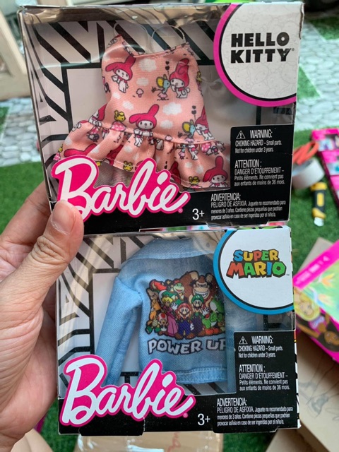 Quần áo búp bê Barbie phong cách chính hãng