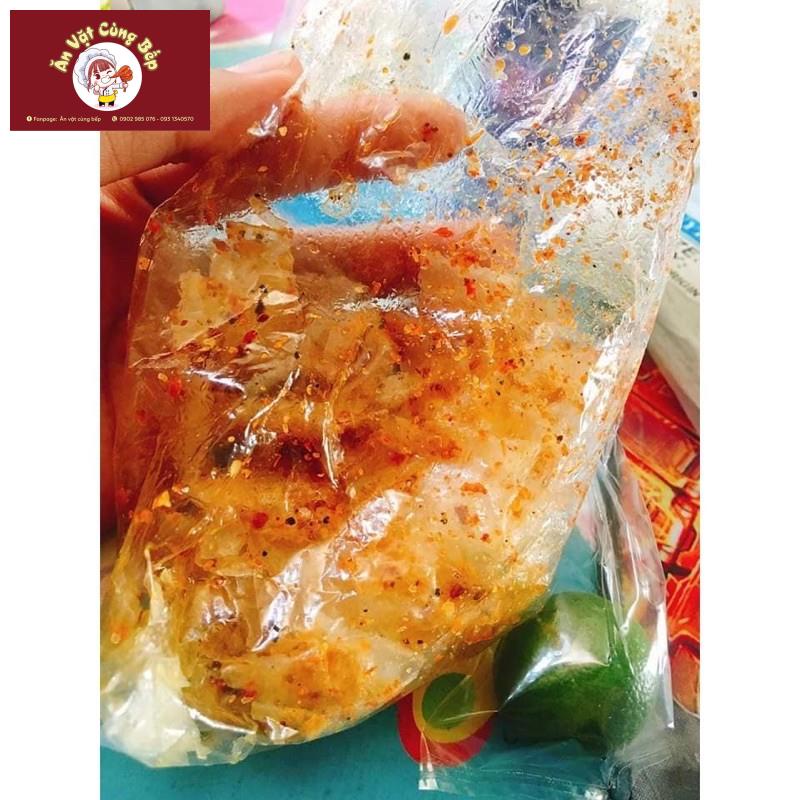 Xâu 10 Bịch Bánh tráng muối tỏi sate tắc xâu - Bánh tráng Tây Ninh