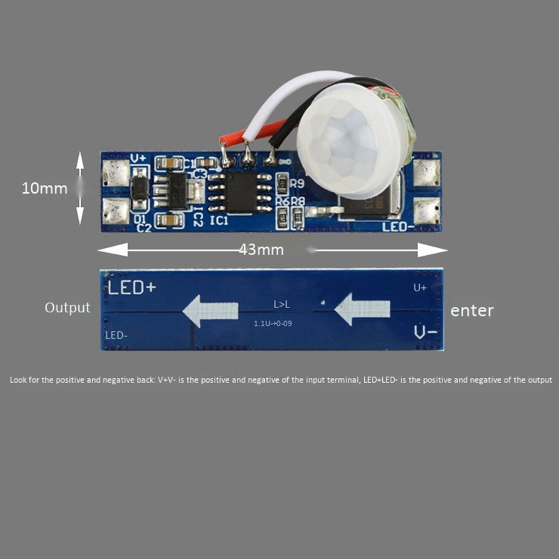 Công Tắc Cảm Biến Chuyển Động Hồng Ngoại 5v-24v