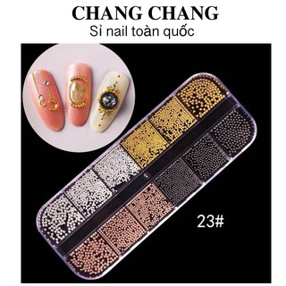 Hộp bi đủ màu , phụ kiện nail