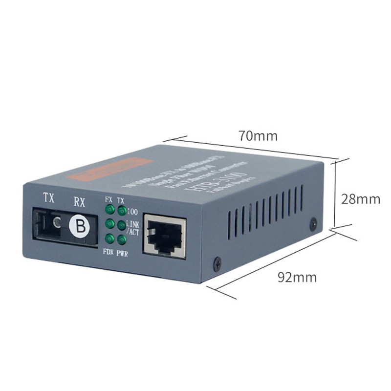 Bộ Chuyển Đổi Quang Học Htb3100 A + B 10 / 100mbps Rj45 25km