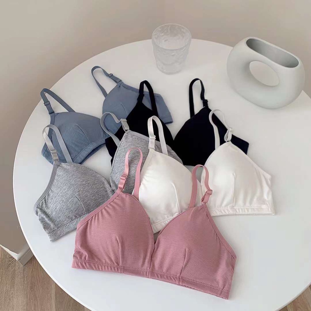 Áo lót nâng ngực cổ chữ V khoét sâu không dây thoải mái cho nữ