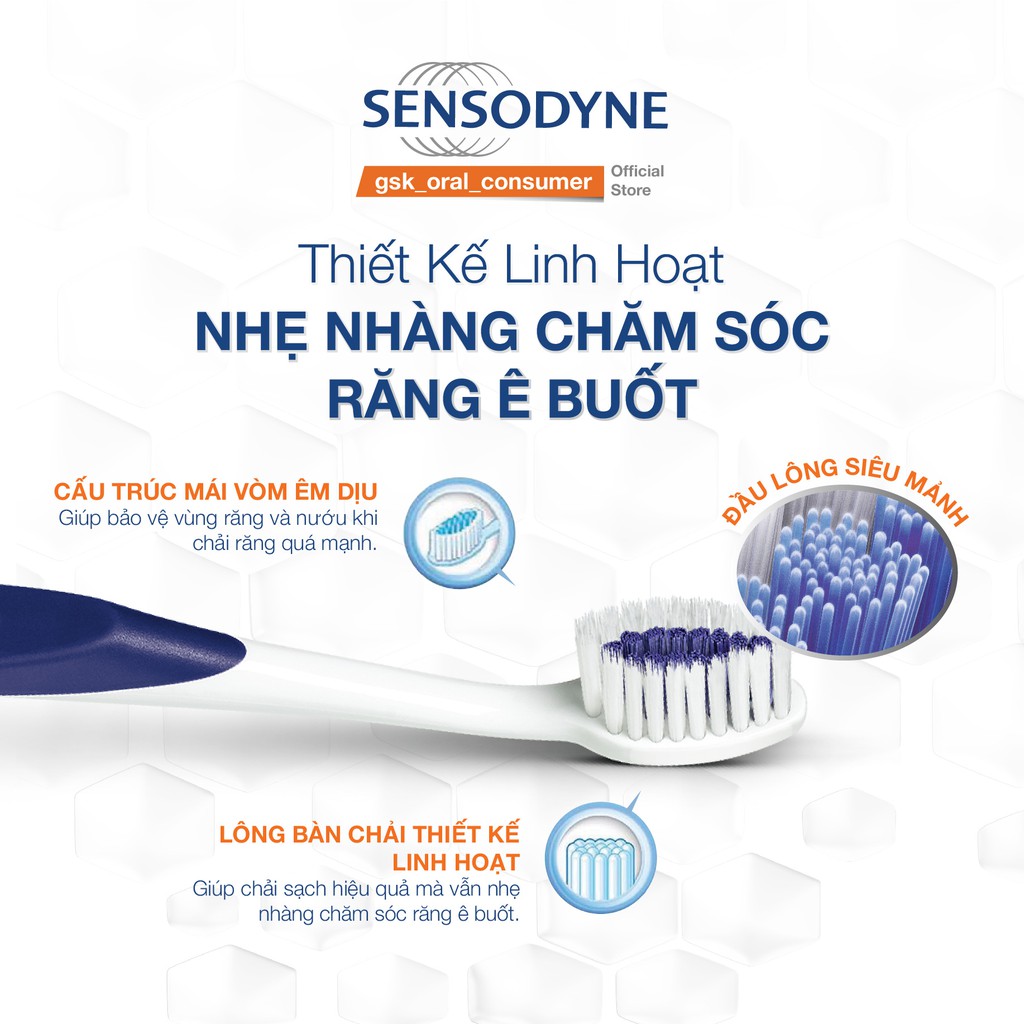 Bàn chải đánh răng Sensodyne Repair & Protect Extra Soft