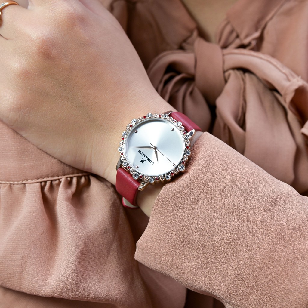 Đồng hồ nữ Daniel Klein Trendy Ladies Red DK5256 - Lamy watch