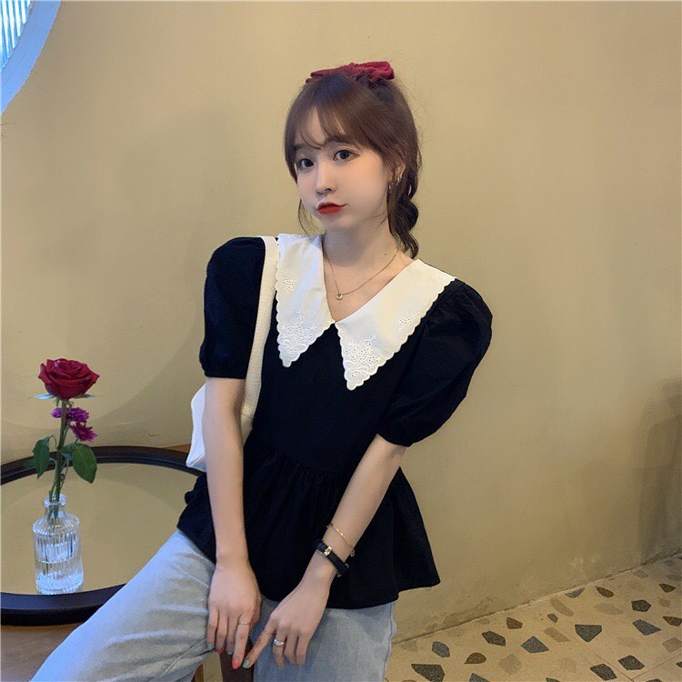 Áo Kiểu Babydoll Cổ Bèo - XONXEN 468 LÊ DUẨN ĐÀ NẴNG - MÃ 1311