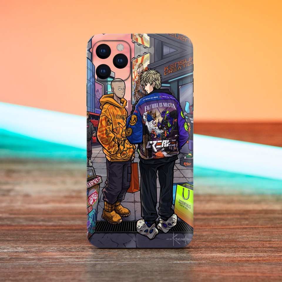 Miếng Dán Skin Điện Thoại In Hình Anime One Punch Man Cho Iphone 7/ 8/ X/ 11/ 11 Pro Max/ 12/ 12 pro max/ 13/ 13 pro max