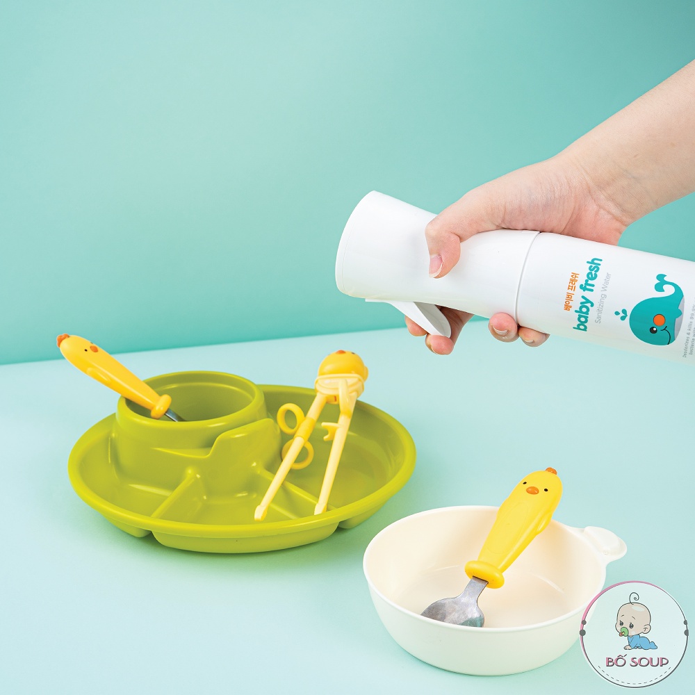 Xịt diệt khuẩn, khử mùi cho đồ chơi, bình sữa, núm ti giả Baby Fresh an toàn cho bé