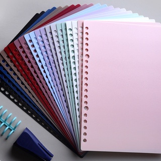 Bìa còng B5 A5 A4 Bìa Nhựa đã đục lỗ dày 0.65mm làm sổ caro bullet journal
