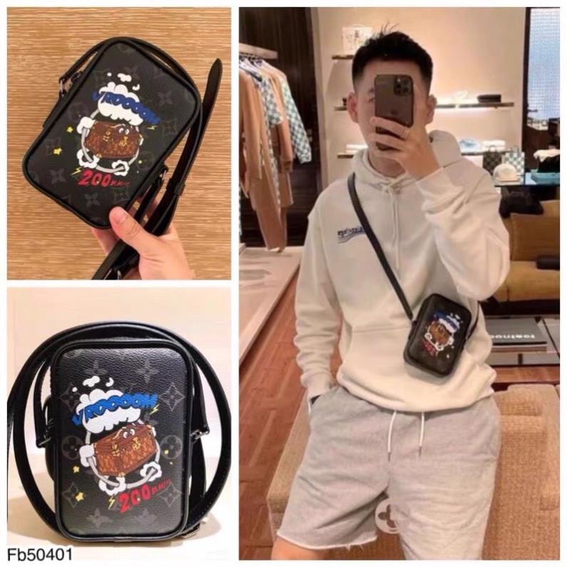[Sẵn Hàng] Túi Đeo Chéo LV In Hoạ Tiết Siêu Đẹp - Túi Đéo Chéo Mini LV Full Box Cao Cấp
