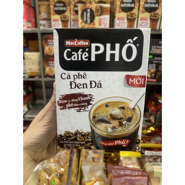 Cafe Phố Sữa Đá , Đen Đá Hộp (10 gói)