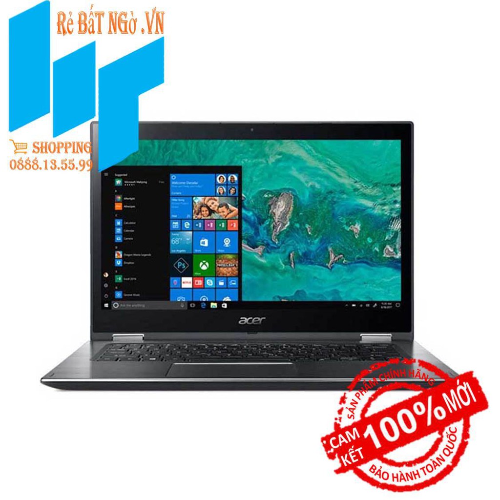Laptop Acer Spin 3 SP314-51-36JE NX.GUWSV.005 14inch FHD-i3-7130U-4GB-1TB HDD-HD 620-Win10-1.7 kg | WebRaoVat - webraovat.net.vn