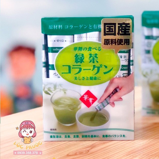 COLLAGEN HANAMAI TRÀ XANH DẠNG BỘT | Thế Giới Skin Care