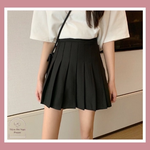 [Qùa tặng dây cột tóc]Chân Váy Tennis Xếp Ly Lưng Cao Phong Cách Hàn Quốc, Chân váy nữ cao cấp giá rẻ kèm lót mặc trong | BigBuy360 - bigbuy360.vn