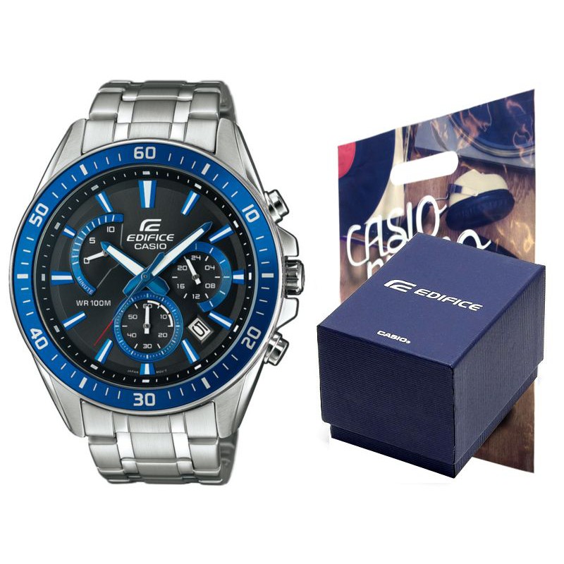 Đồng Hồ Nam Casio Dây Kim Loại Chính Hãng EDIFICE EFR-552D-1A2V