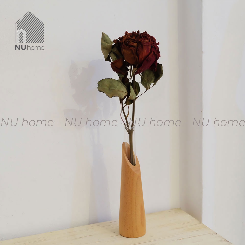 nuhome.vn | Lọ hoa bằng gỗ - Kabi thiết kế theo phong cách Nhật Bản đơn giản và đẹp mắt