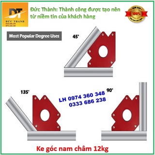 Nam châm ke góc lực hút 12kg.