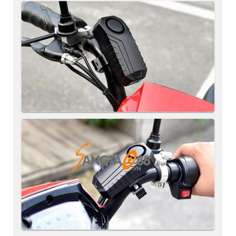 Báo động chống trộm cảm biến rung lắc, siêu nhạy cho xe máy, xe đạp, cửa nhà M22R ATS