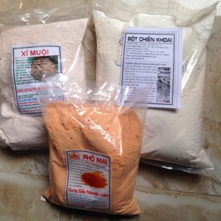 Combo phô mai 500 g , xí muội 500 g bột 1 kg