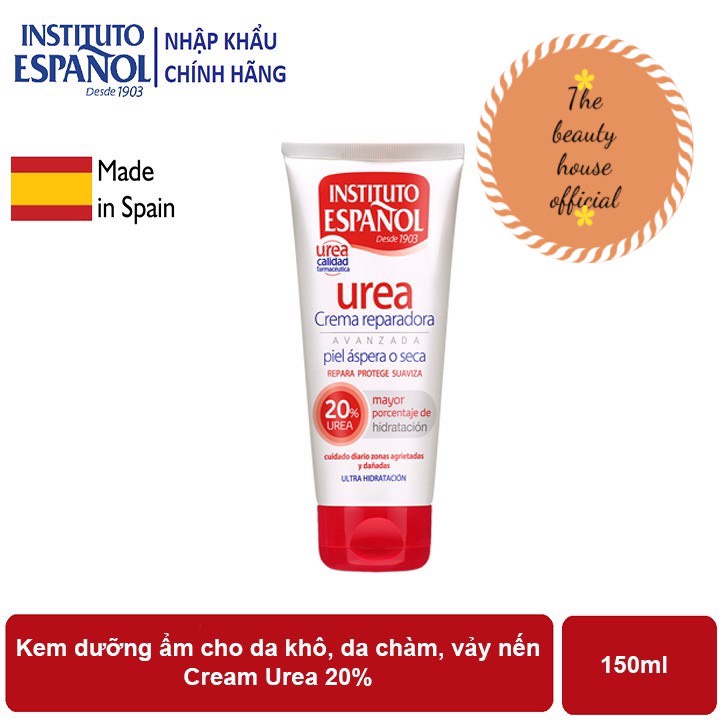Very Dry Skin Restanrative Cream Urea 20% 150ml Kem dưỡng ẩm cho da rất khô, da chàm, vảy nến, viêm da cơ địa