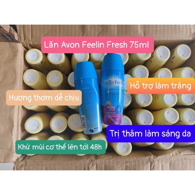 Thanh lăn khử mùi Feelin Fresh Avon giúp khử mùi - trắng da 75ml