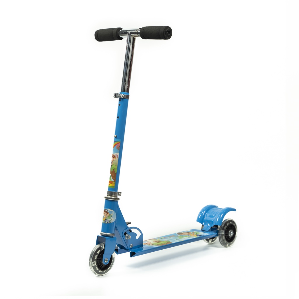 Xe Trượt Scooter Cougar 951 Chính Hãng Dành Cho Trẻ Em, Có 3 Bánh Phát Sáng, Điều Chỉnh Được Chiều Cao