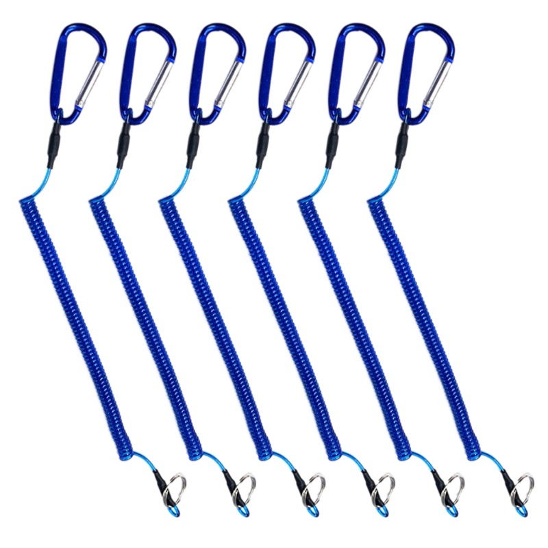 Set 6 Dây Thừng Câu Cá / Chèo Thuyền Chịu Được Sức Nặng Có Thể Thu Gọn