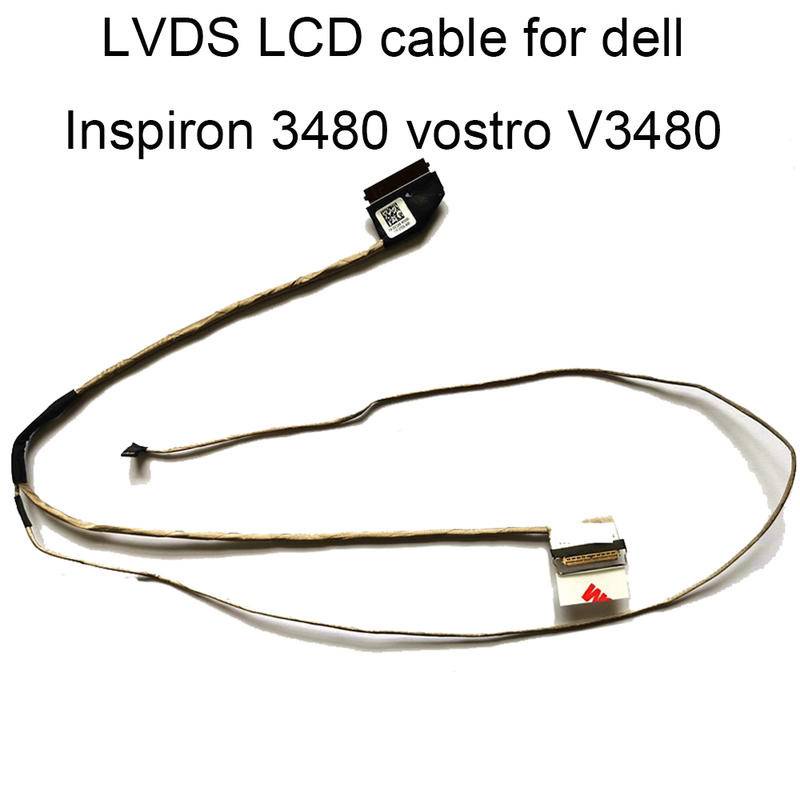 Đầu nối LCD LVDS Cáp Video cho Dell Inspiron 14 3000 3480 3482 Vostro V3480 V3481 V3482 FHD CN 0JC1K