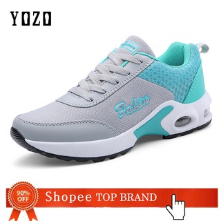 YOZO Giày chạy bộ mới dành cho nữ Giày chạy bộ đệm khí Giày thể thao nữ Giày chạy bộ thể thao Huấn luyện viên chạy bộ thoáng khí Giày đi bộ nữ Giày thể thao Size 35-42