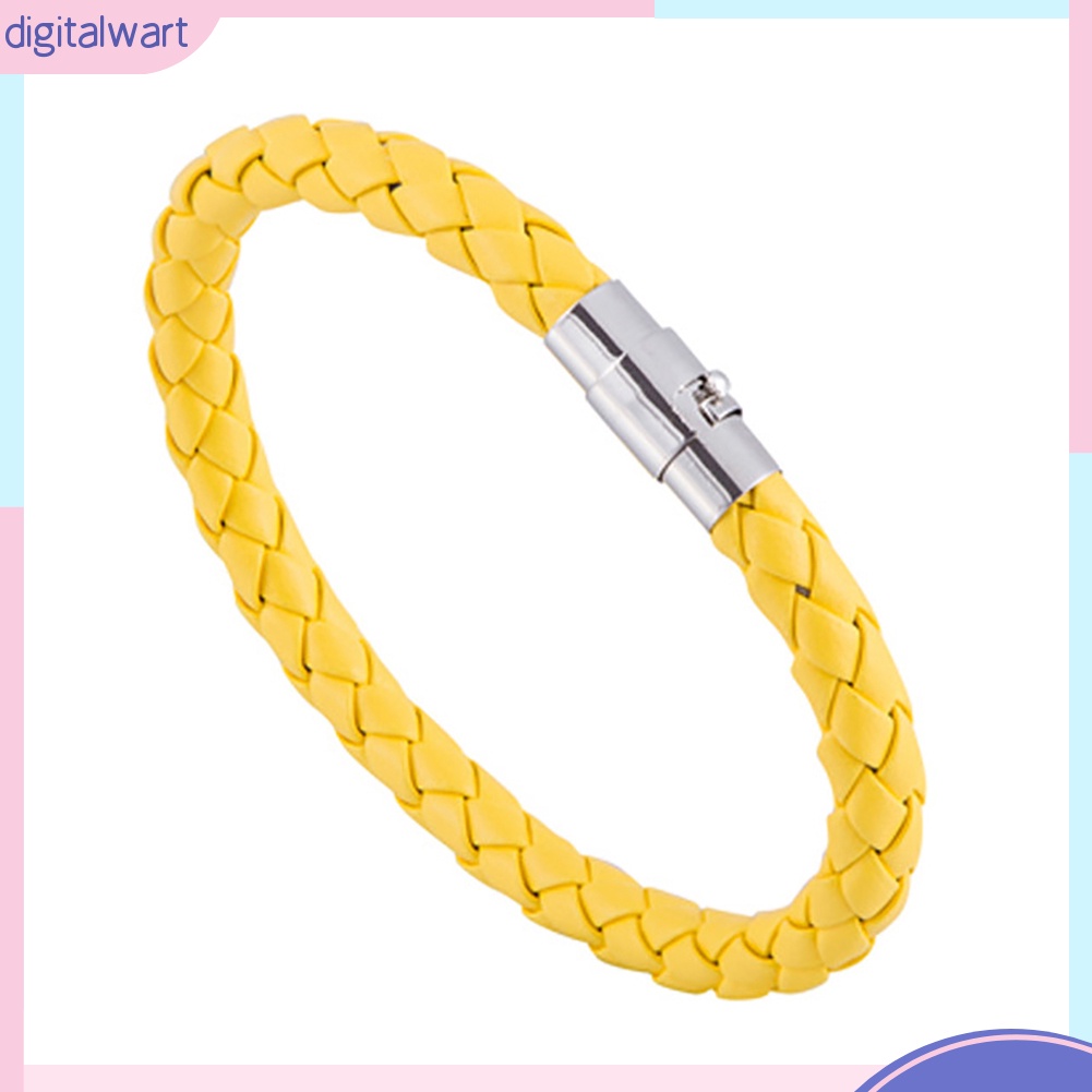 Vòng Tay Bện Dây Da Thời Trang Cho Nữ